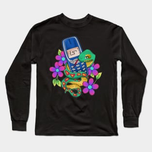 A game of snake Long Sleeve T-Shirt